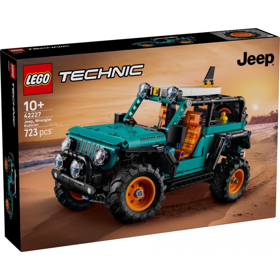 Конструктор LEGO Technic Позашляховик Jeep Wrangler Rubicon 723 ел (42227)