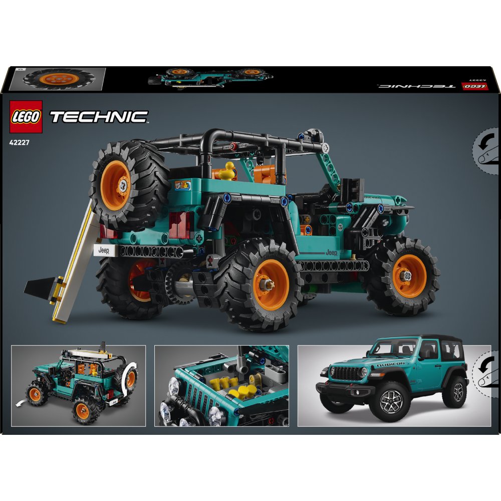 Зовнішній вигляд Конструктор LEGO Technic Позашляховик Jeep Wrangler Rubicon 723 ел (42227)