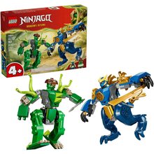 Конструктор LEGO Ninjago Битва робота дракона Джея 107 ел (71853)