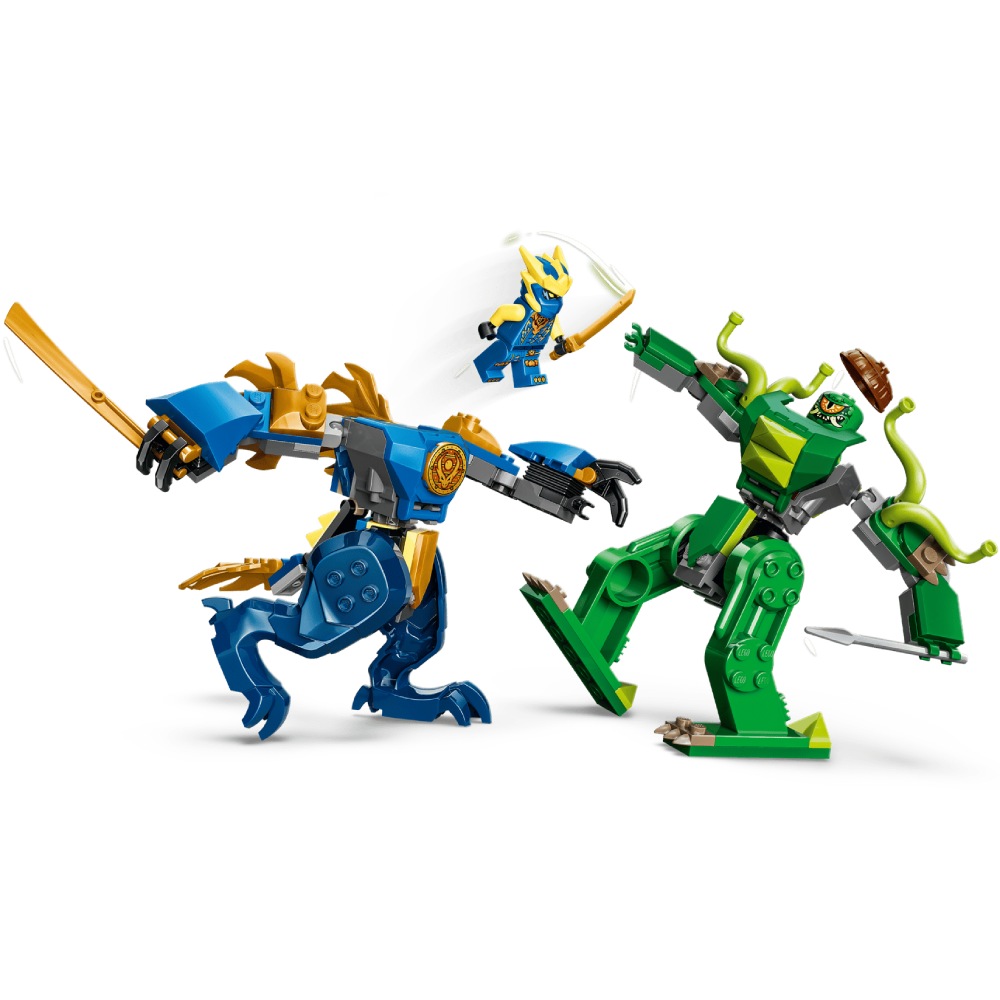 Конструктор LEGO Ninjago Битва робота дракона Джея 107 ел (71853) Кріплення блок