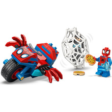 Конструктор LEGO Marvel Павук на мотоциклі проти Носорога (11206)