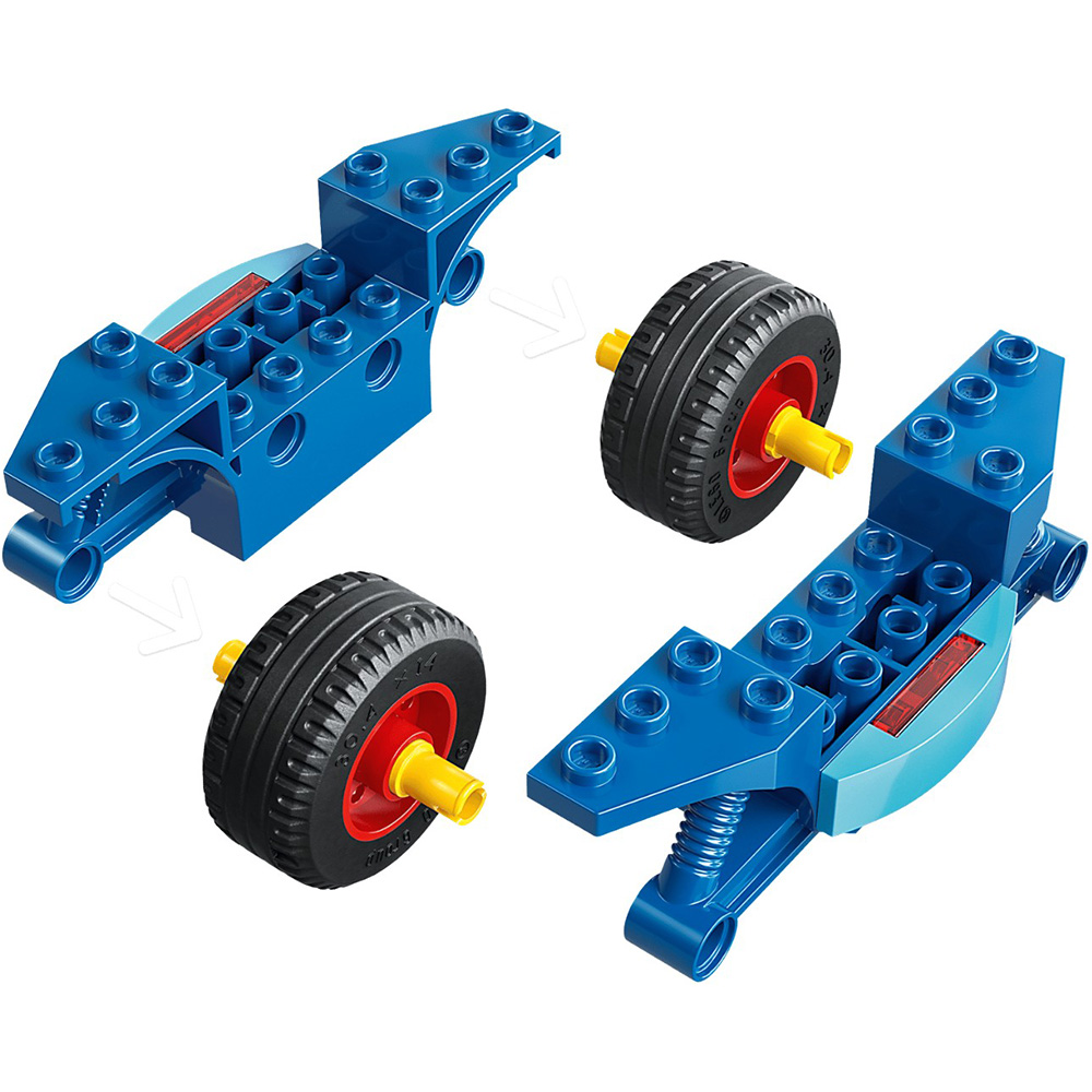 Фото Конструктор LEGO Marvel Павук на мотоциклі проти Носорога (11206)