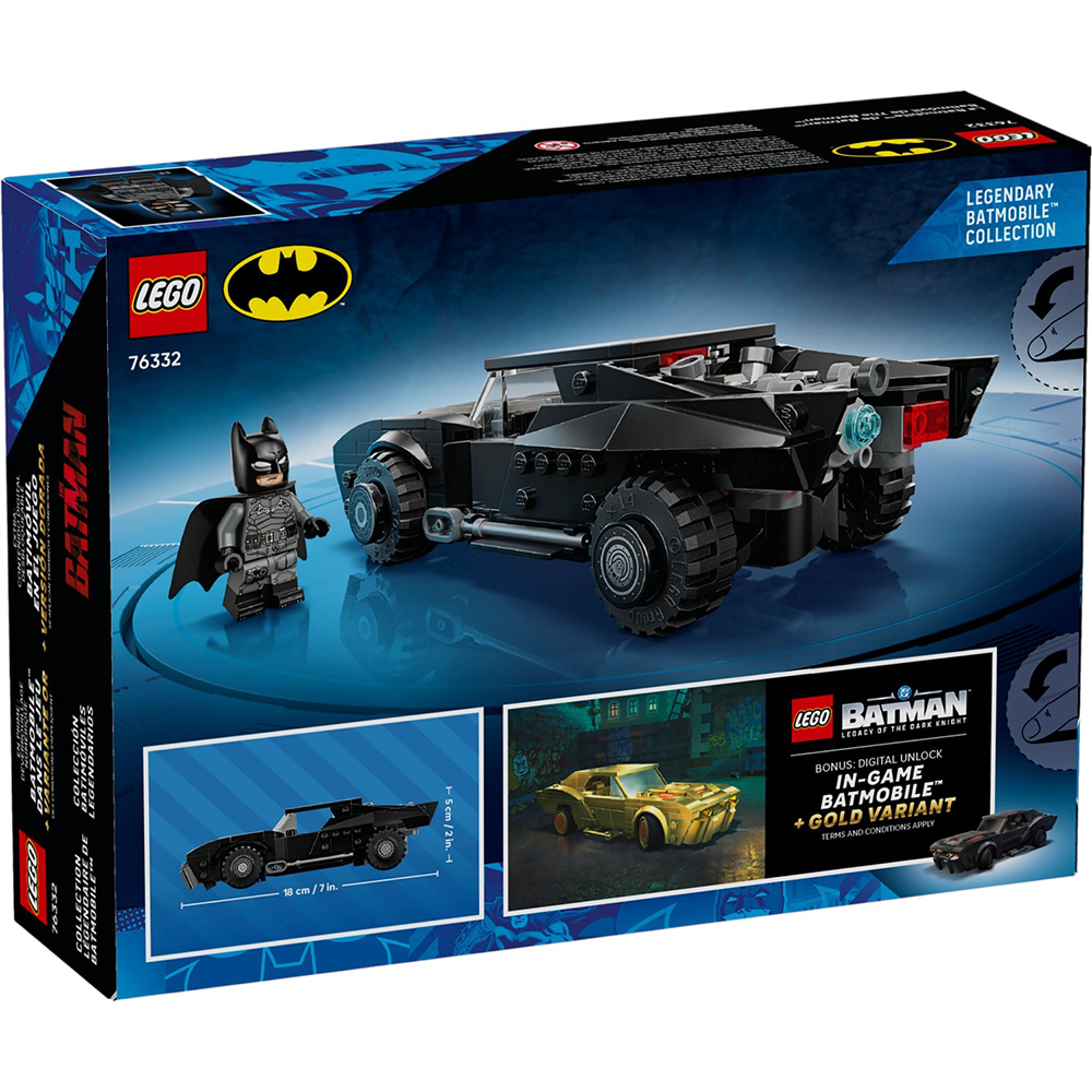 Конструктор LEGO DC Batman: The Batman Batmobile (76332) Кріплення блок