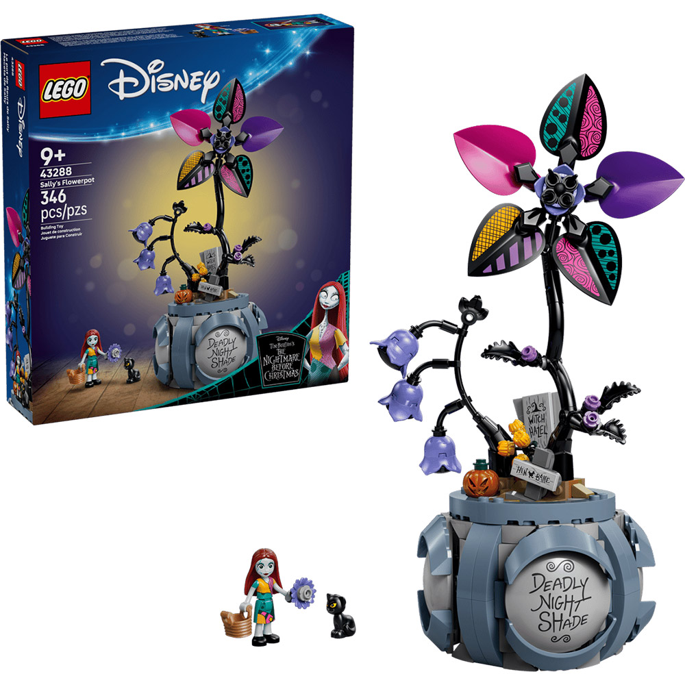 Конструктор LEGO Disney Classic Цветочный горшок Салли 346 деталей (43288) Тематика цветы