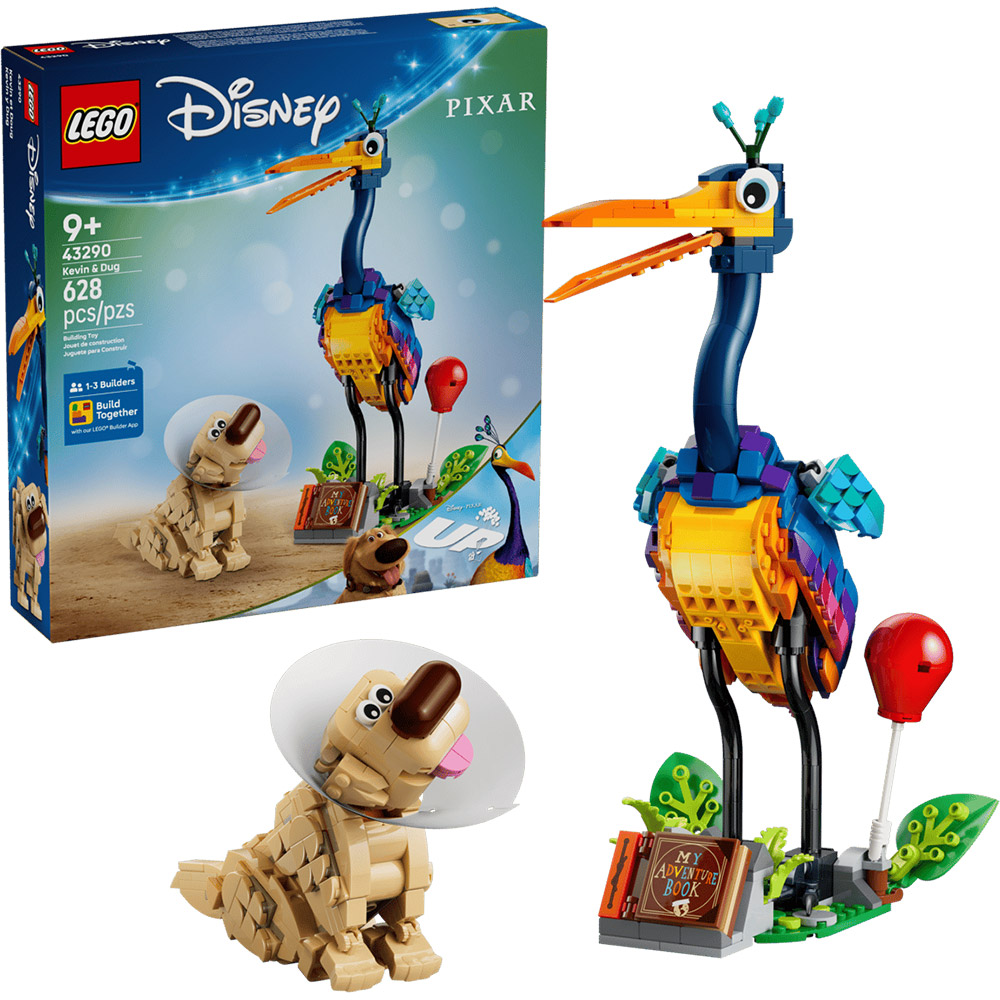 Зображення Конструктор LEGO Disney Pixar Кевін та Даг 628 деталей (43290)