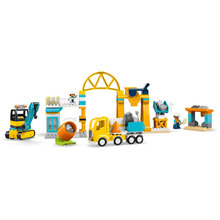 Конструктор LEGO DUPLO Town 3-в-1 Будівельний майданчик та техніка 84 деталі (10476)