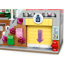 Конструктор LEGO Friends Хартлейк-Сіті. Квартири та магазини 2040 деталей (42670)