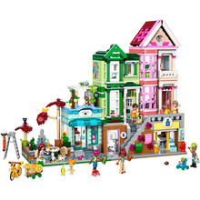 Конструктор LEGO Friends Хартлейк-Сіті. Квартири та магазини 2040 деталей (42670)