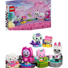 Конструктор LEGO Gabby's Dollhouse Друзі-кішки Габбі з кубиків 324 деталі (11215)