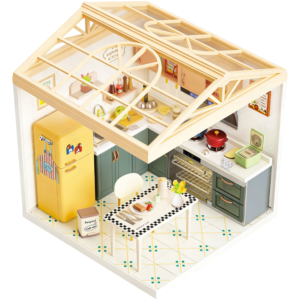 Конструктор-румбокс MINI HOUSE серии Интерьер - Кухня (8005) Для кого для девочек