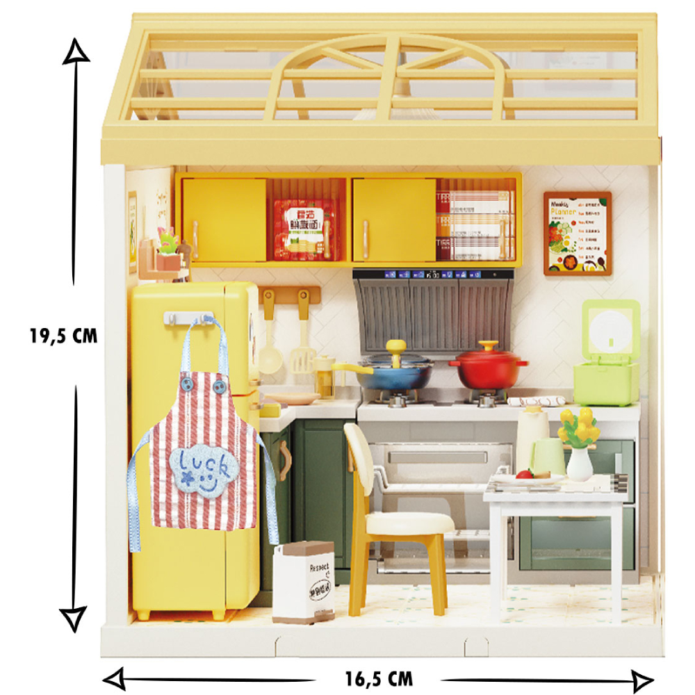 Фото Конструктор-румбокс MINI HOUSE серии Интерьер - Кухня (8005)