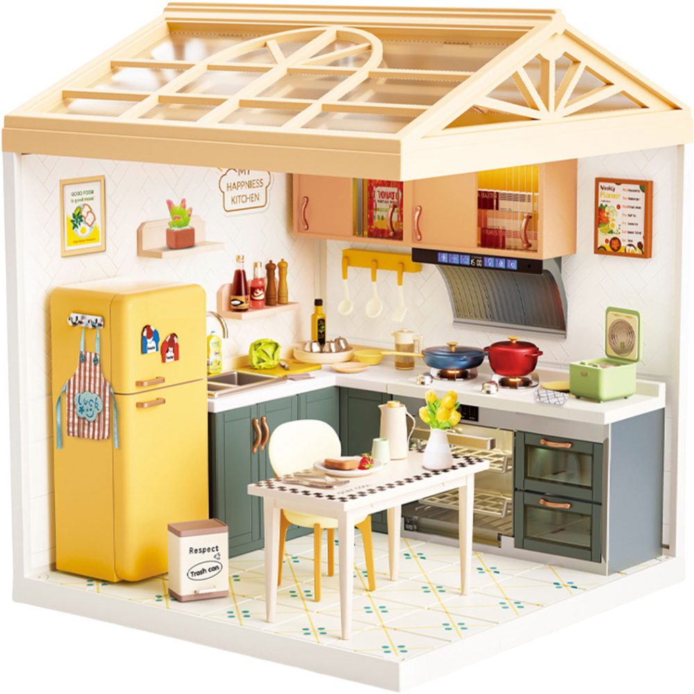 Конструктор-румбокс MINI HOUSE серии Интерьер - Кухня (8005) Тип уникальные детали