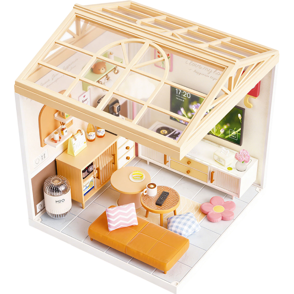 Конструктор-румбокс MINI HOUSE серії Інтер'єр - Вітальня (8006) Для кого для дівчаток