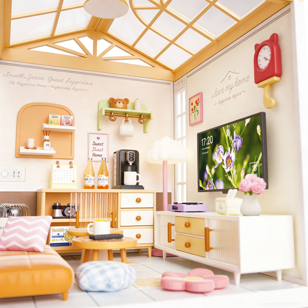 Конструктор-румбокс MINI HOUSE серії Інтер'єр - Вітальня (8006) Вік 8 років