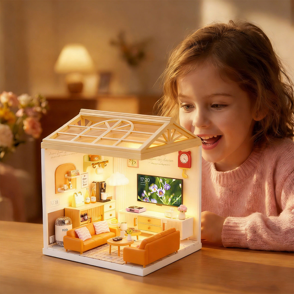 Покупка Конструктор-румбокс MINI HOUSE серії Інтер'єр - Вітальня (8006)