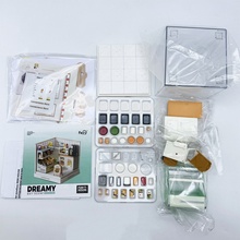 Конструктор-румбокс MINI HOUSE серії Інтер'єр Міні - Цілодобовий магазин (8033)