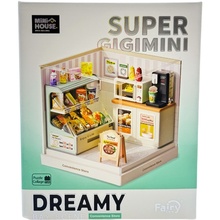 Конструктор-румбокс MINI HOUSE серії Інтер'єр Міні - Цілодобовий магазин (8033)