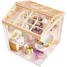 Конструктор-румбокс MINI HOUSE серии Интерьер - Ванная комната (8009)