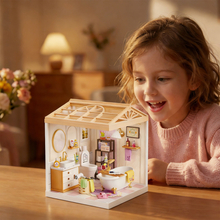 Конструктор-румбокс MINI HOUSE серии Интерьер - Ванная комната (8009)