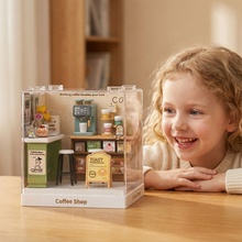 Конструктор-румбокс MINI HOUSE серії Інтер'єр Міні - Кав'ярня (8034)