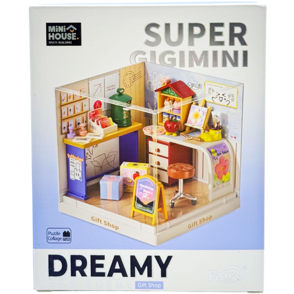 Конструктор-румбокс MINI HOUSE серии Интерьер Мини - Магазин подарков (8037)