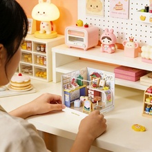 Конструктор-румбокс MINI HOUSE серии Интерьер Мини - Магазин подарков (8037)