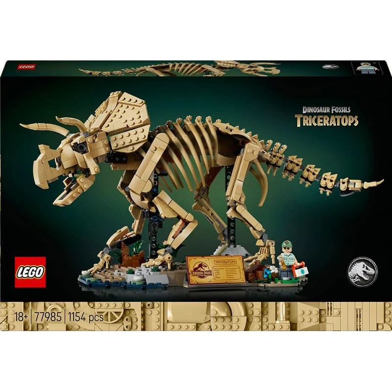 Конструктор LEGO Jurassic World Скам'янілості динозаврів