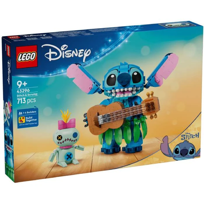 Конструктор LEGO Disney Стич и Страхопудка 713 деталей (43296) ᐉ