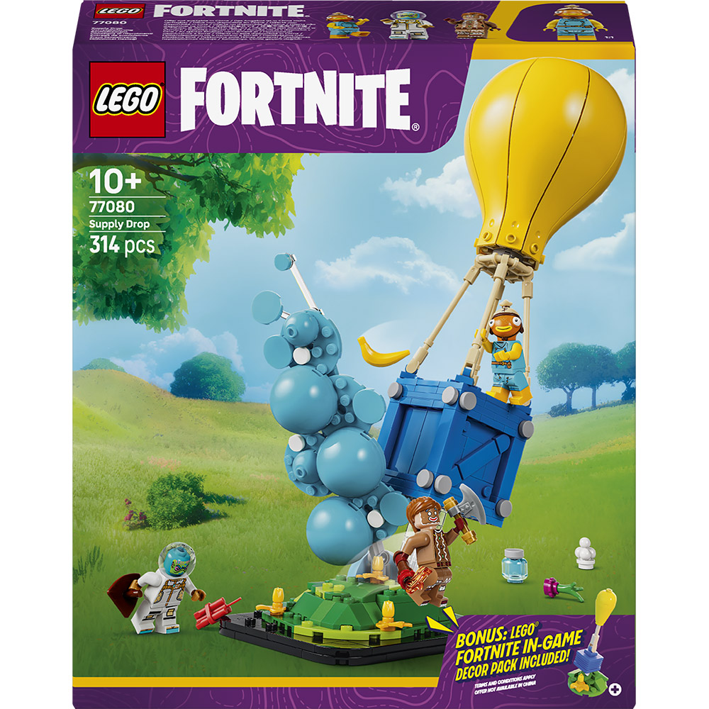 1-フォトナジェネレーターtre-24 Конструктор LEGO Fortnite Supply Drop 314 деталей (77080) ᐉ