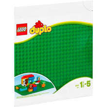 Конструктор LEGO Duplo Большая зелёная строительная пластина 1 деталь (2304)