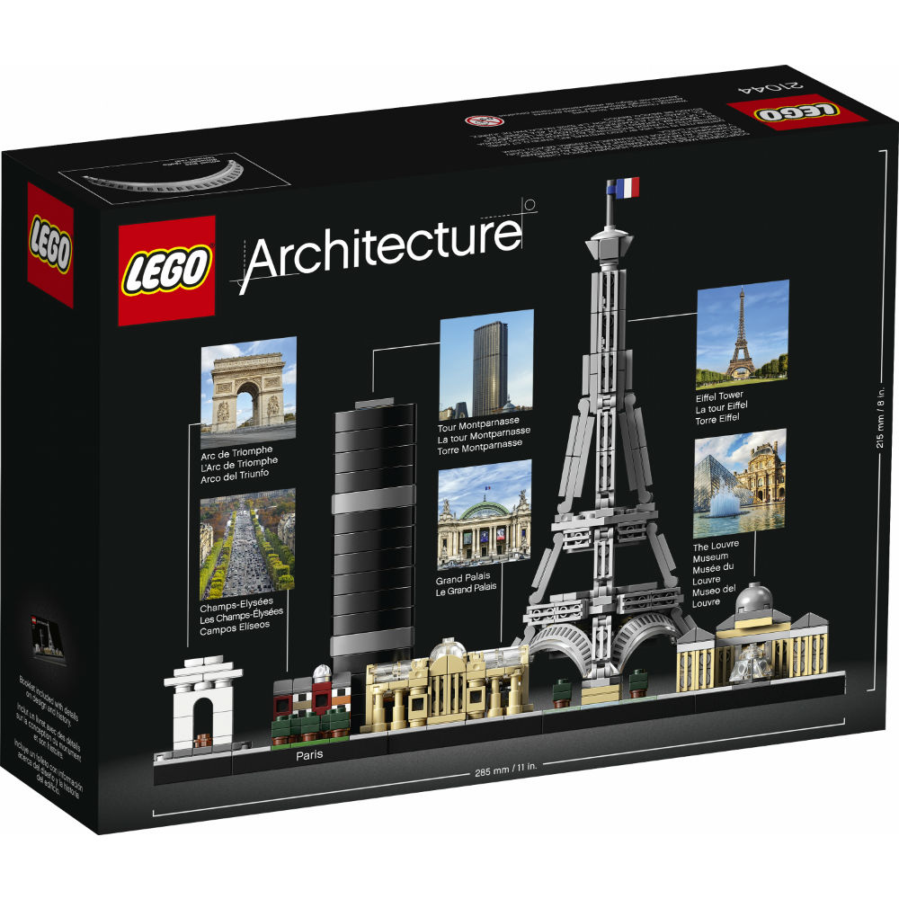 Конструктор LEGO Architecture Париж 649 деталей (21044) Кріплення блок