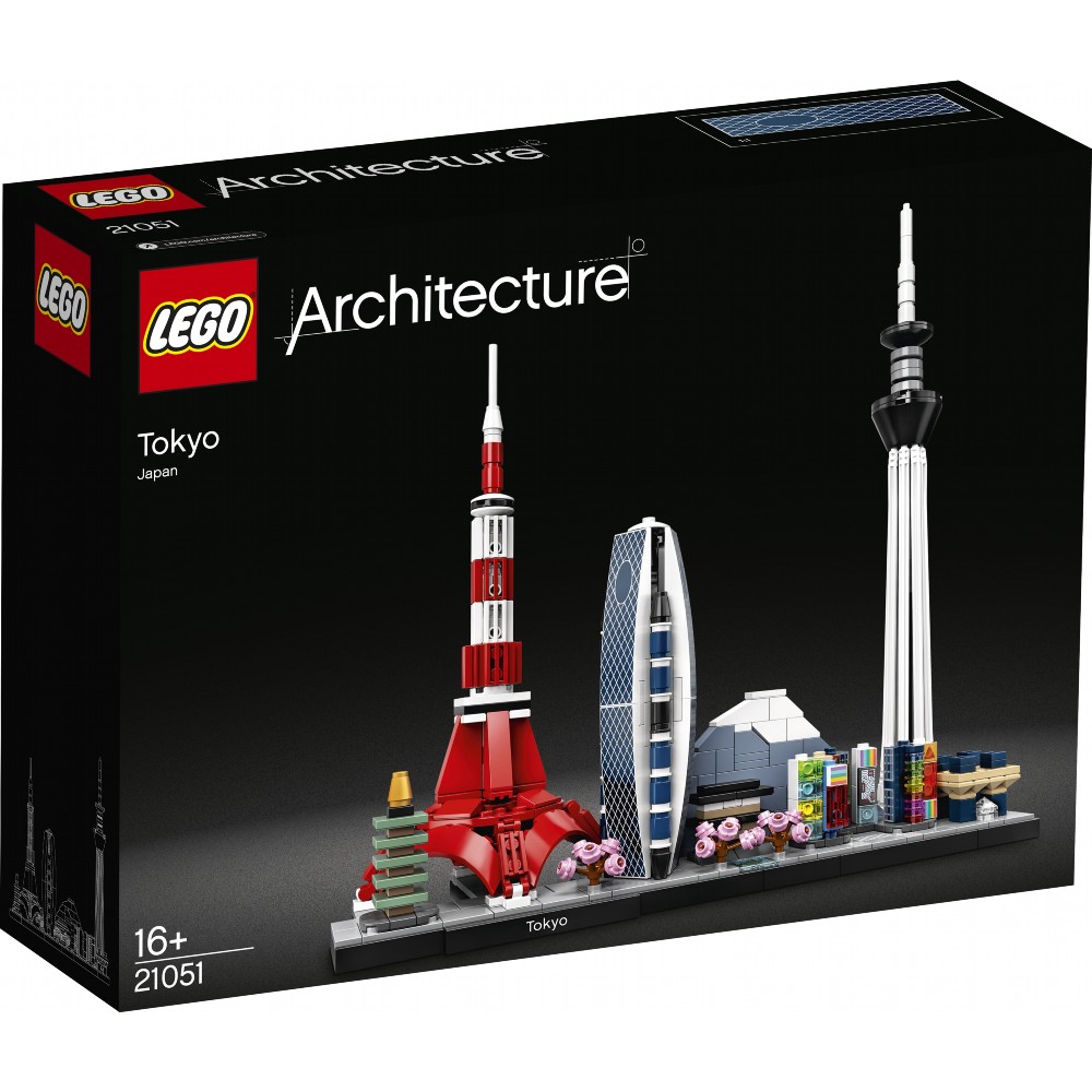 Конструктор LEGO Architecture Токио 547 деталей (21051)