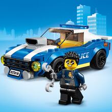 Конструктор LEGO City Арест на шоссе 185 деталей (60242)
