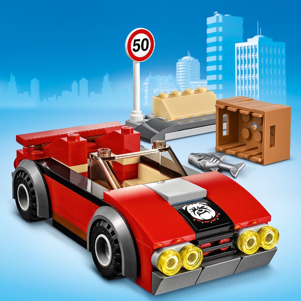 Заказать Конструктор LEGO City Арест на шоссе 185 деталей (60242)