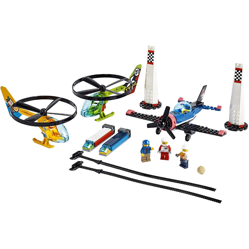 Конструктор LEGO City Воздушная гонка 140 деталей (60260) Тип классический