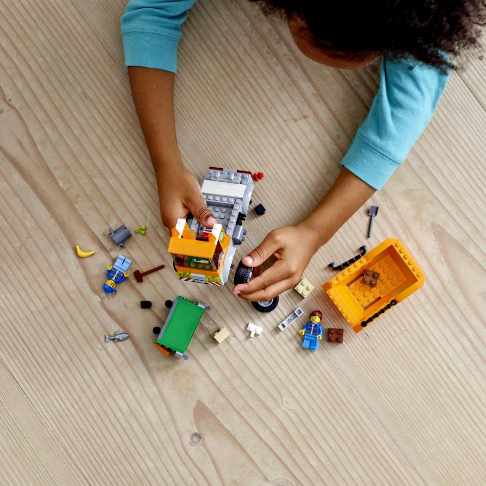 Фото Конструктор LEGO City Мусоровоз 90 деталей (60220)