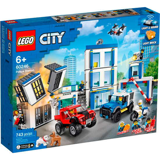 Конструктор LEGO City Police Поліцейську ділянку (60246)