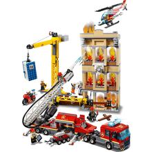 Конструктор LEGO City Центральна пожежна станція 943 деталі (60216)