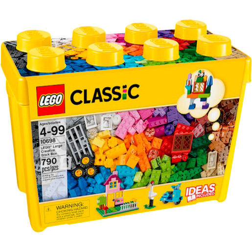 Конструктор LEGO Classic Кубики для творчого конструювання 790 деталей (10698)