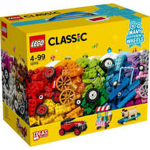 Конструктор LEGO Classic Кубики и колеса 442 детали (10715)