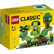 Конструктор LEGO Classic Набор для конструирования зеленый 60 деталей (11007)