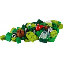 Конструктор LEGO Classic Набір для конструювання зелений 60 деталей (11007)