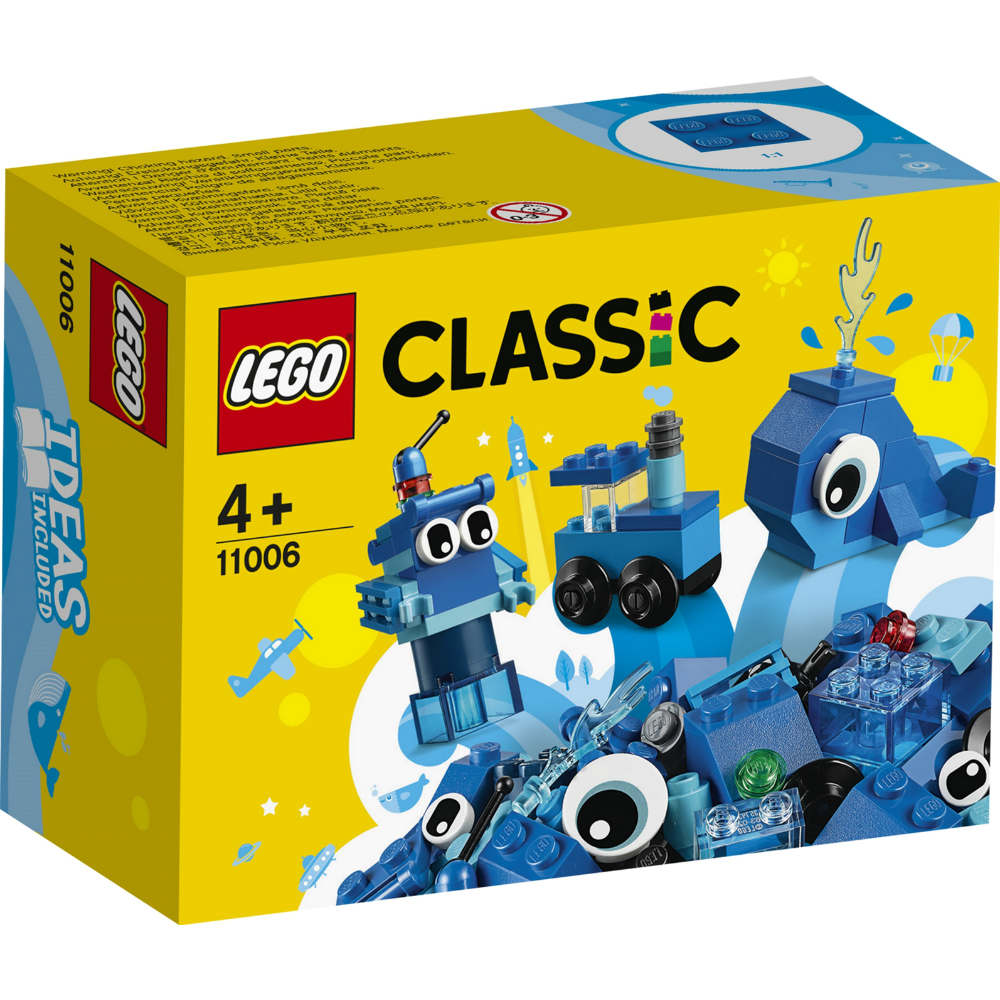 Конструктор LEGO Classic Синій набір для конструювання 52 деталі (11006)