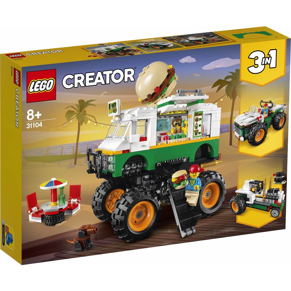 Конструктор LEGO Creator Грузовик «Монстрбургер» 499 деталей (31104)