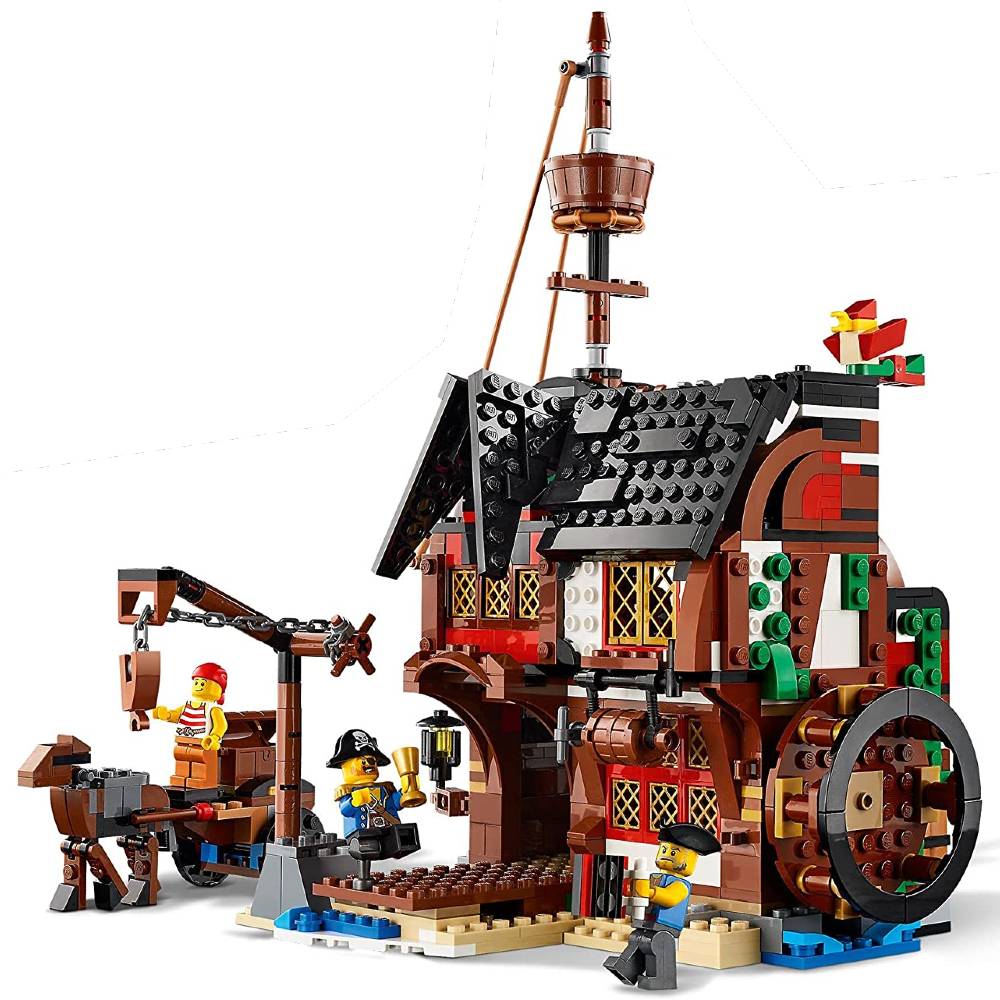 Конструктор LEGO Creator Пиратский корабль 1260 детали (31109) Крепление блок