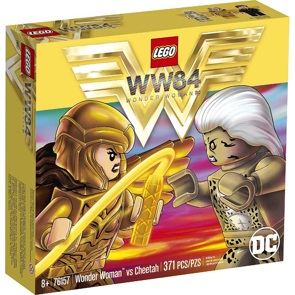 

Конструктор LEGO DC Super Heroes Чудо-женщина против Гепарды 371 деталь (76157), DC Super Heroes Чудо-женщина против Гепарды 76157
