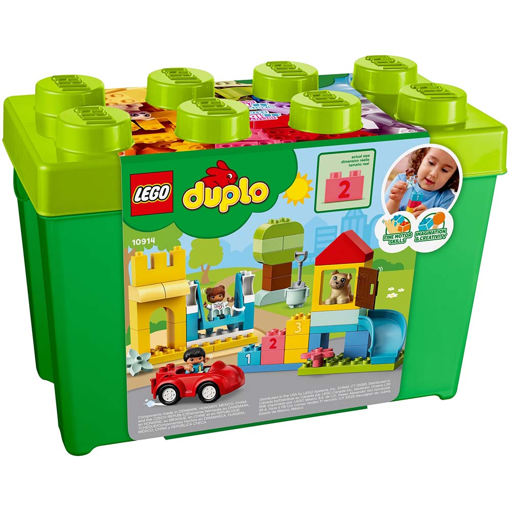 Конструктор LEGO Duplo Большая коробка с кубиками Deluxe (10914) Тип классический