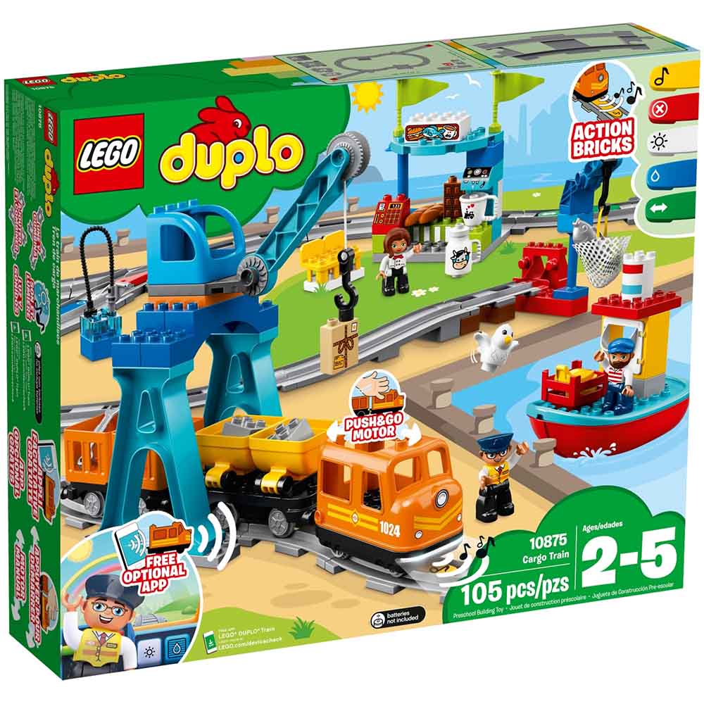 Конструктор LEGO Duplo Вантажний поїзд (10875)