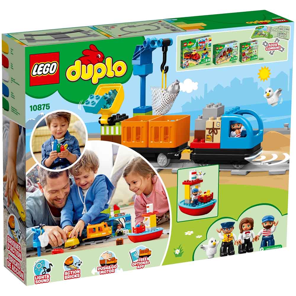 Конструктор LEGO Duplo Вантажний поїзд (10875) Тип класичний