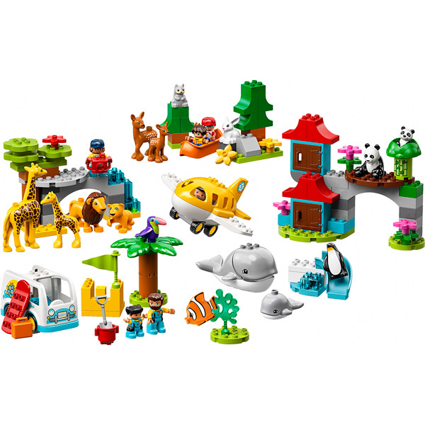 Конструктор LEGO DUPLO Животные мира 121 (10907) Тип классический